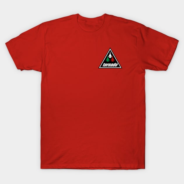 Italian Air Force Tornado Patch (Small logo) T-Shirt by TCP